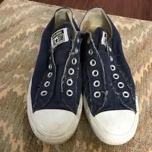 Blue converse